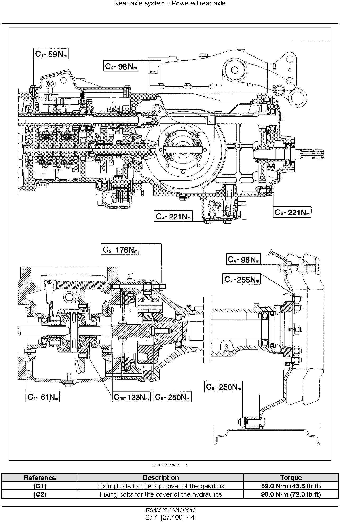 New Holland TL75E, TL85E, TL95E Power Shuttle Latin American Tractor Service Manual - 3