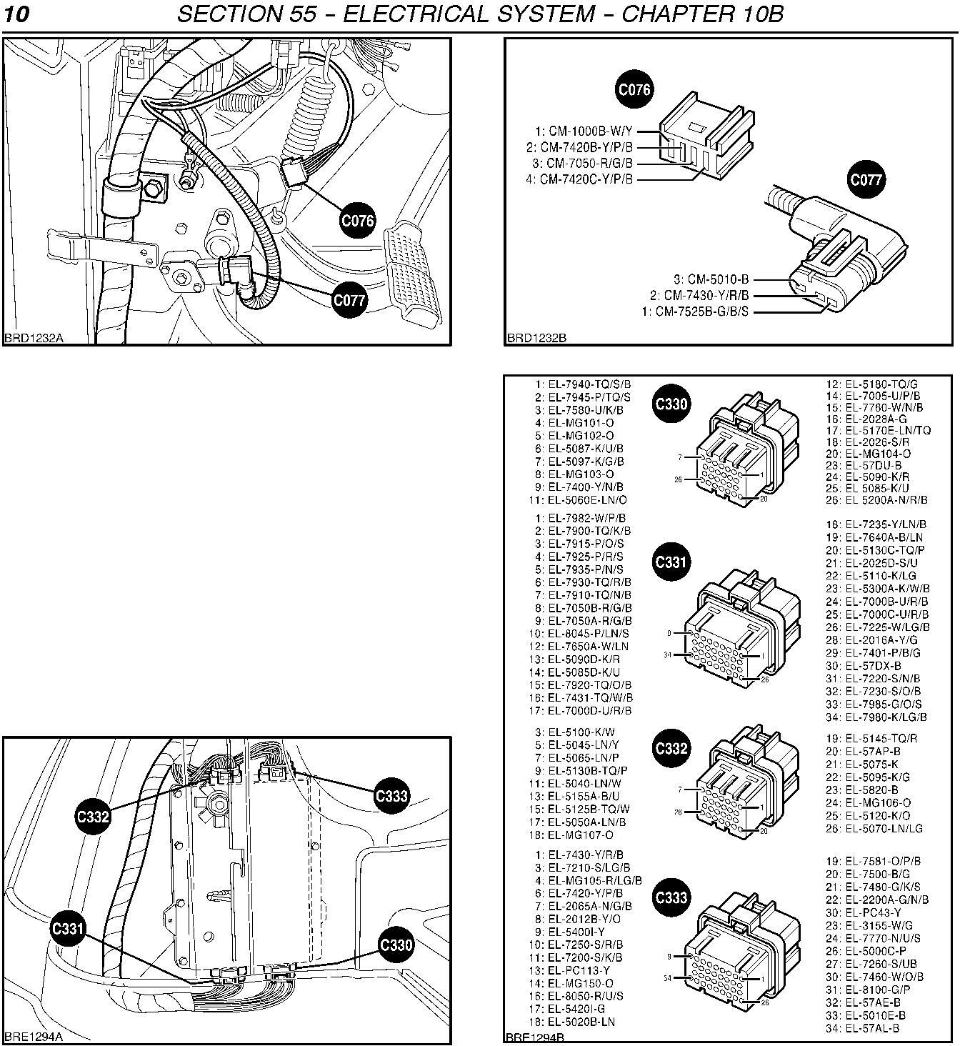 New Holland TM120/125/130/140/150/155, TM175-TM190 Tractor Fault Codes Diagnostic Service Manual - 1