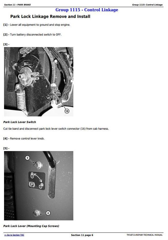 TM10722 - John Deere 450J, 550J, 650J (S.N.from 159987) Crawler Dozer Service Repair Technical Manual - 1