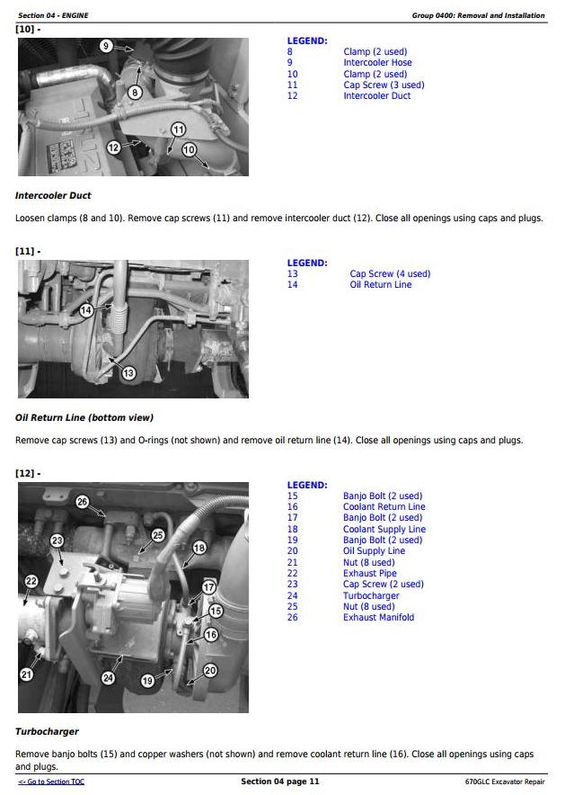 TM12181 - John Deere 670GLC Excavator with Engine 6WG1XZSA-02 Service Repair Technical Manual - 1
