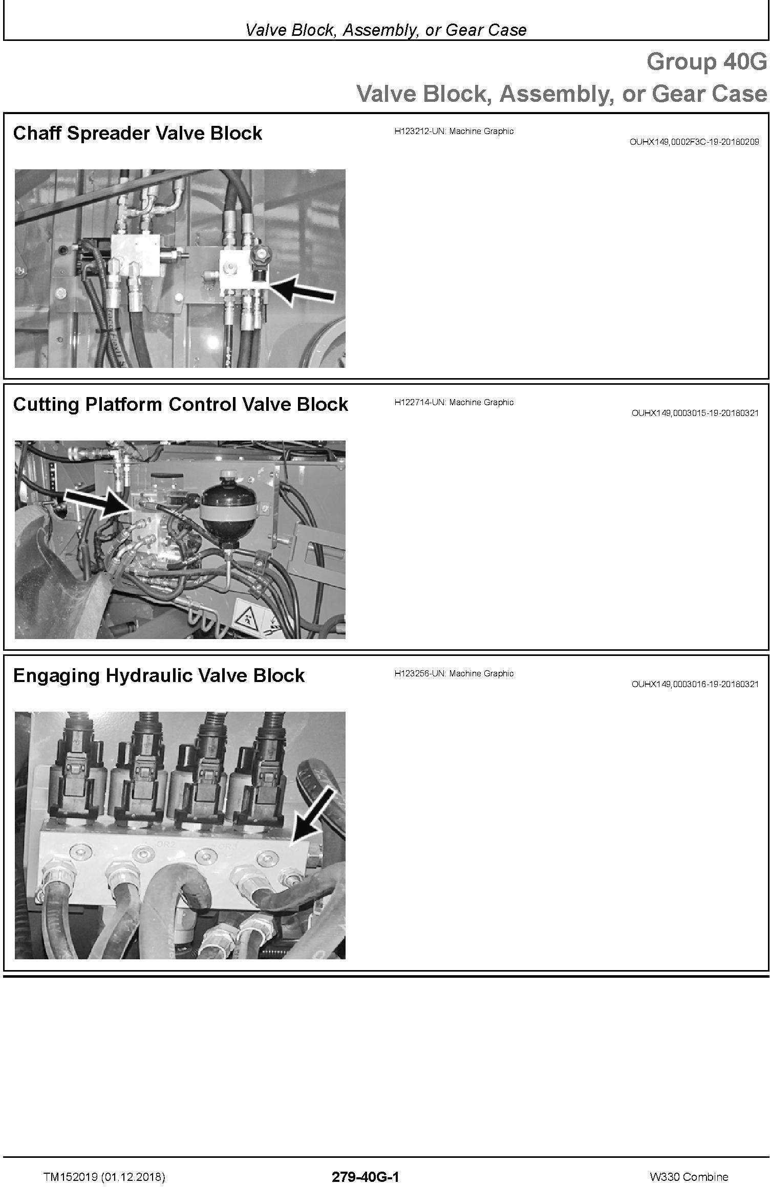 John Deere W330 Combine Diagnostic Technical Manual (TM152019) - 3
