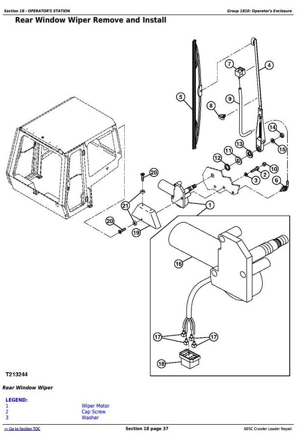 TM2354 - John Deere 605C Crawler Loader Service Repair Technical Manual - 3