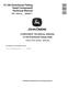 John Deere FL100 Directional Felling Heads Component Technical Manual (CTM10117X019) 0