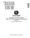 John Deere HH115, HH125, HH135, HH145 and HH90 Hydraulic Hammers Technical Manual (CTM10118X019) 0