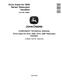 John Deere Drive Axles for 3215, 3220, 3415 and 3420 Telescopic Handlers Component Technical Manual (CTM4999) 0