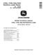 John Deere 310SJ (SN. before 159759) and 315SJ (SN. before 300868) Side Shift Backhoe Loaders Repair Manual (TM10146) 0