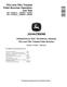 John Deere 753J and 759J Tracked Feller Bunchers (SN:-220452) Operation and Test Manual (TM10510) 0