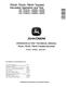 John Deere 703JH, 753JH and 759JH Tracked Harvesters (SN:-220452) Operation and Test Manual (TM10521) 0