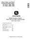 John Deere 703JH, 753JH and 759JH Tracked Harvesters (SN:-220452) Repair Manual (TM10525) 0