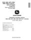 John Deere S550, S660, S670, S680, S685 and S690 STS Combines with iT4 Engine (SN: 745101-765000) Diagnostic Manual (TM111919) 0