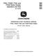 John Deere 770G, 770GP, 772G and 772GP Motor Graders (SN. before 634753) Operation and Test Manual (TM11206) 0