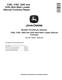 John Deere 319D, 323D Compact Track Loaders, 318D and 320D Skid Steer Loaders Repair Manual (TM11399) 0