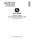John Deere Cotton Harvest Identification System (PIN: PCXL02B100000-149999) Technical Manual (TM118519) 0