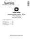 John Deere 850K (SN: E178122-271265) Crawler Dozers Operation and Test Manual (TM12043) 0