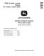 John Deere 755K (SN: E192242-339206) Crawler Loaders Repair Manual (TM12052) 0