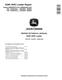 John Deere 624K (SN: 642635-658064) 4WD Loaders with Engine 6068HDW79 (T3), 6068HDW83 (S2) Repair Manual (TM12104) 0