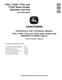 John Deere 770G, 770GP, 772G and 772GP Motor Graders (SN: 634380-656507) with iT4/S3B Engines Operation and Test Manual (TM12139) 0