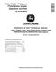 John Deere 770G, 770GP, 772G and 772GP Motor Graders (SN: 634754-656507) with S2/S3A Engines Operation and Test Manual (TM12140) 0