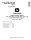 John Deere 870G, 870GP, 872G and 872GP Motor Graders (SN: 634380-656507) with iT4/S3B Engines Repair Manual (TM12145) 0