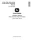 John Deere X710, X730, X734, X738 and X739 Lawn Tractors Technical Manual (TM122719) 0