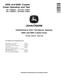 John Deere 550K and 650K Crawler Dozers (SN: E216396-275533) Operation and Test Manual (TM12288) 0