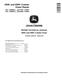 John Deere 550K and 650K Crawler Dozers (SN: E216396-275533) Repair Manual (TM12289) 0