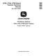 John Deere X750, X754 and X758 Lawn Tractors (SN: 010001-040000) Technical Manual (TM122919) 0