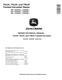 John Deere 703JH, 753JH and 759JH Tracked Harvesters (SN from C220453) Repair Manual (TM12392) 0