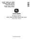 John Deere 1023E, 1026R (SN. from 310001) and 1025R (SN. from 110001) Compact Utility Tractors Technical Manual (TM126919) 0