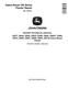 John Deere DB37, DB44, DB50, DB55, DB58, DB60, DB66, DB74, DB80, DB83, DB88, DB90, DB120 Planters Repair Manual (TM127819) 0