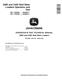 John Deere 328E and 332E Skid Steer Loaders (SN. from E236670) Operation and Test Manual (TM12802) 0
