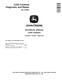 John Deere C230 (4LZ-11, 4LZ-11A) Combines (SN. from 010000) Technical Manual (TM128519) 0