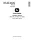 John Deere 204C, 205C and 206C Corn Heads (Export Edition) Technical Manual (TM129219) 0