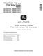 John Deere 770G, 770GP, 772G and 772GP Motor Graders (SN: F656526-678817)  Repair Manual (TM13027X19) 0