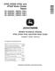 John Deere 670G, 672G (SN: C656729-678817) and 670GP, 672GP (SN: D656729-678817) Motor Graders Repair Manual (TM13068X19) 0