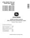 John Deere 870G, 870GP, 872G and 872GP Motor Graders (SN: C656729-678817, D656729-678817) Repair Manual (TM13070X19) 0