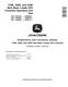 John Deere 318E, 320E and 324E Skid Steer Loaders with EH Controls (SN. from G253889) Operation and Test Manual (TM13085X19) 0