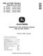John Deere 848L and 948L (SN. C666893—690813, D679126—690813) Grapple Skidders Operation and Test Manual (TM13139X19) 0
