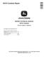 John Deere W210 Combines Repair Manual (TM132719) 0