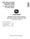 John Deere 244K, 324K and 244K-II Compact 4WD Loaders Operation and Test Manual (TM13278X19) 0