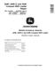 John Deere 244K, 324K and 244K-II Compact 4WD Loaders Repair Manual (TM13279X19) 0