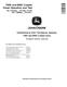 John Deere 750K and 850K Crawler Dozers (SN. from  F271510) Operation and Test Manual (TM13280X19) 0