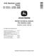 John Deere 410L Backhoe Loaders (SN: C273920-390995, D273920-390995) Repair Manual (TM13306X19) 0