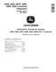 John Deere S650, S660, S670, S680, S685 and S690 STS MY2016-2017 Combines (SN: 785001-) Diagnostic Manual (TM133319) 0