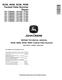 John Deere 903M, 909M, 953M and 959M Tracked Feller Bunchers Repair Manual (TM13376X19) 0