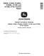 John Deere 5085M, 5100M, 5100MH, 5100ML, 5115M and 5115ML FT4 Tractors Repair Manual (TM134319) 0