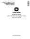 John Deere L1524, L1533 and L1534 Large Square Balers Technical Manual (TM136819) 0