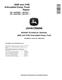 John Deere 260E and 310E Articulated Dump Trucks (SN. from D677827) Repair Manual (TM13844X19) 0