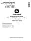 John Deere 316GR and 318G Skid Steer Loaders with Manual Controls (SN. from J288093) Repair Manual (TM13852X19) 0