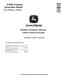 John Deere 3154G (SN: from F310001) Forestry Excavators Repair Manual (TM14026X19) 0